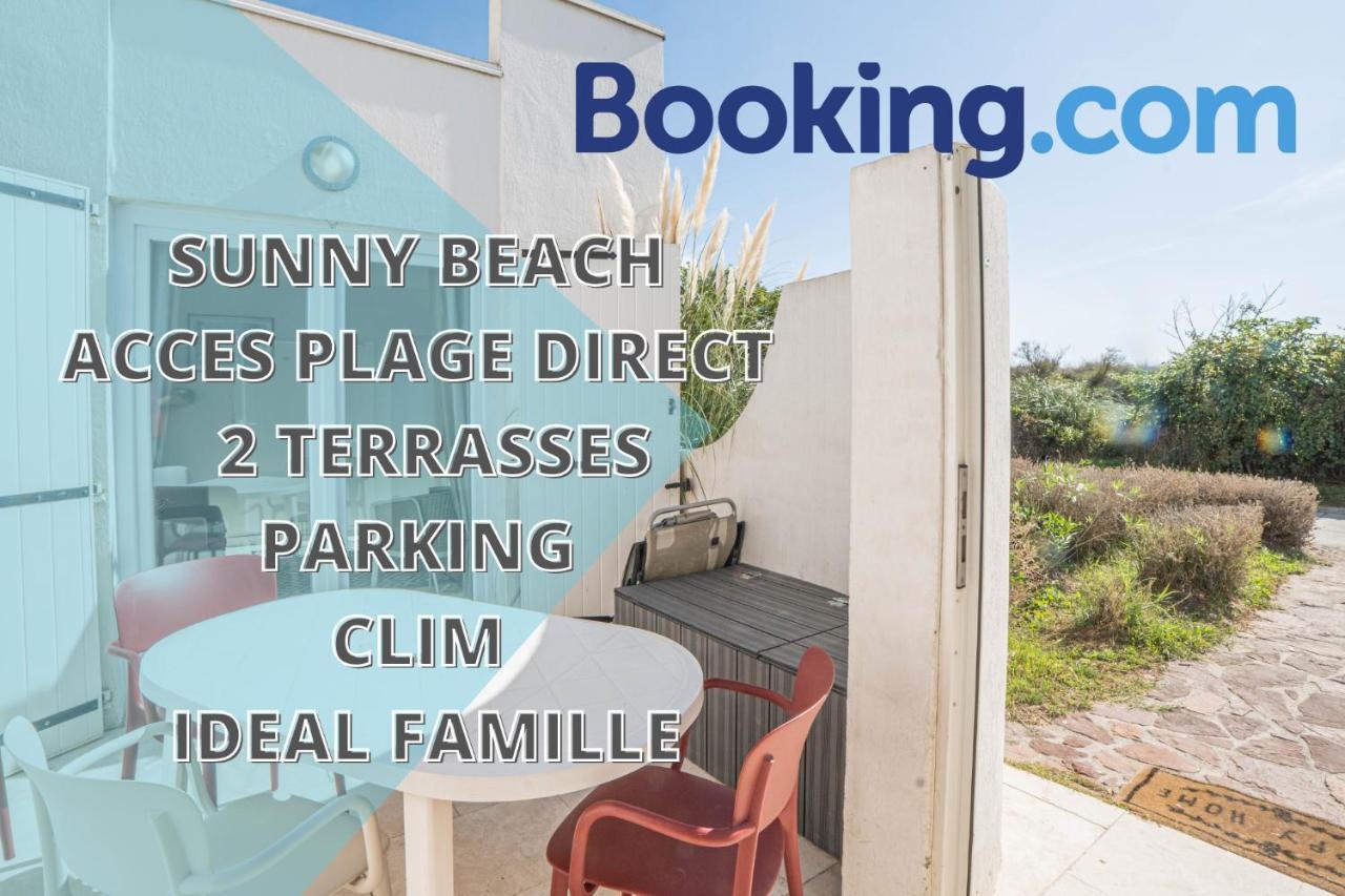 Villa Sunny Beach Clim Acces Plage Parking Famille - Topprosconciergerie La Grande Motte Exteriör bild
